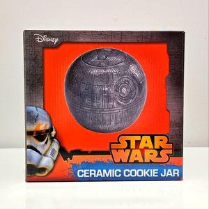 2015 Disney Star Wars Death Star ceramic Cookie Jar